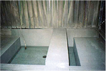 下部水槽整備後